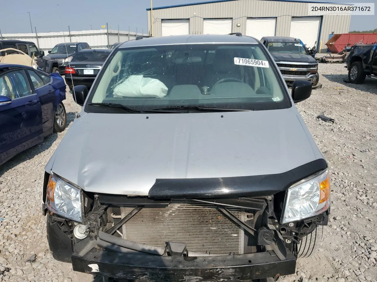 2010 Dodge Grand Caravan Hero VIN: 2D4RN3D16AR371672 Lot: 71065904