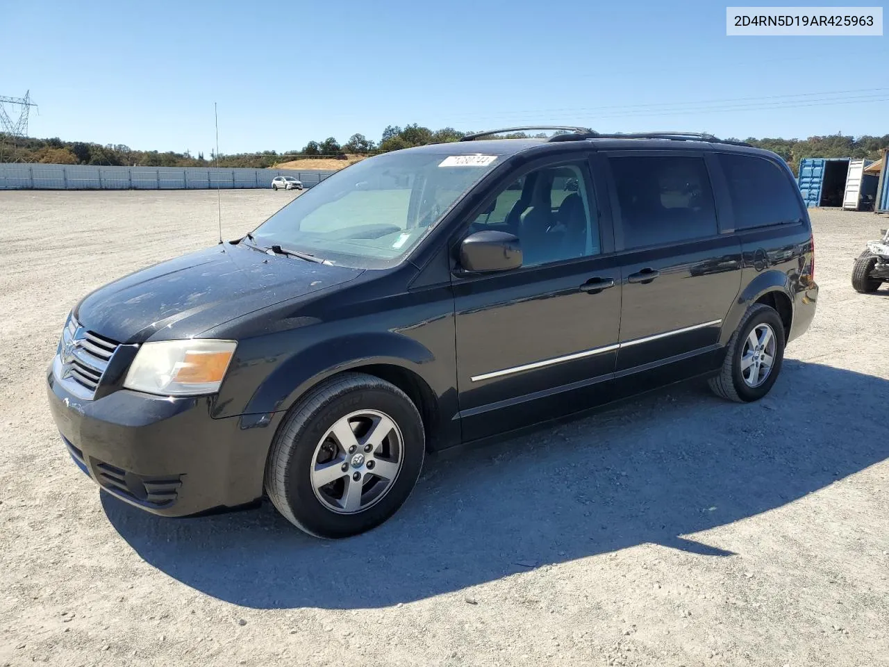 2D4RN5D19AR425963 2010 Dodge Grand Caravan Sxt