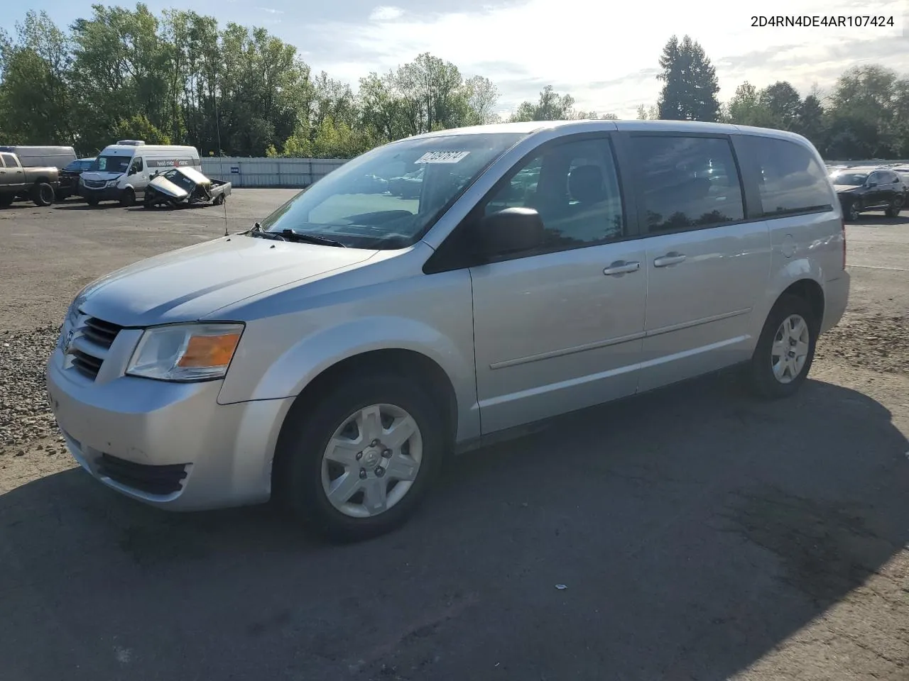 2010 Dodge Grand Caravan Se VIN: 2D4RN4DE4AR107424 Lot: 71097674