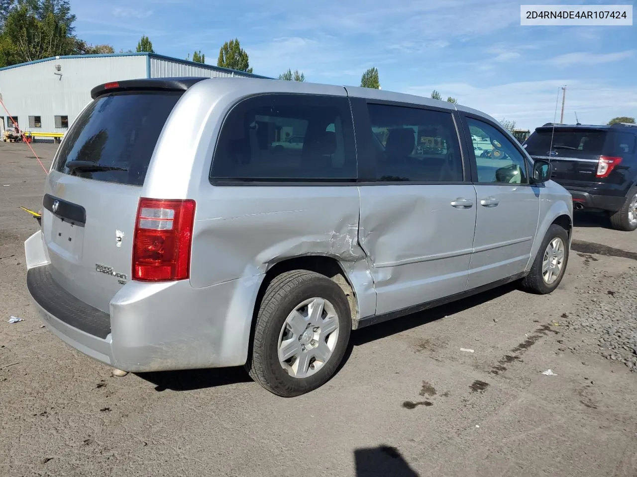 2010 Dodge Grand Caravan Se VIN: 2D4RN4DE4AR107424 Lot: 71097674