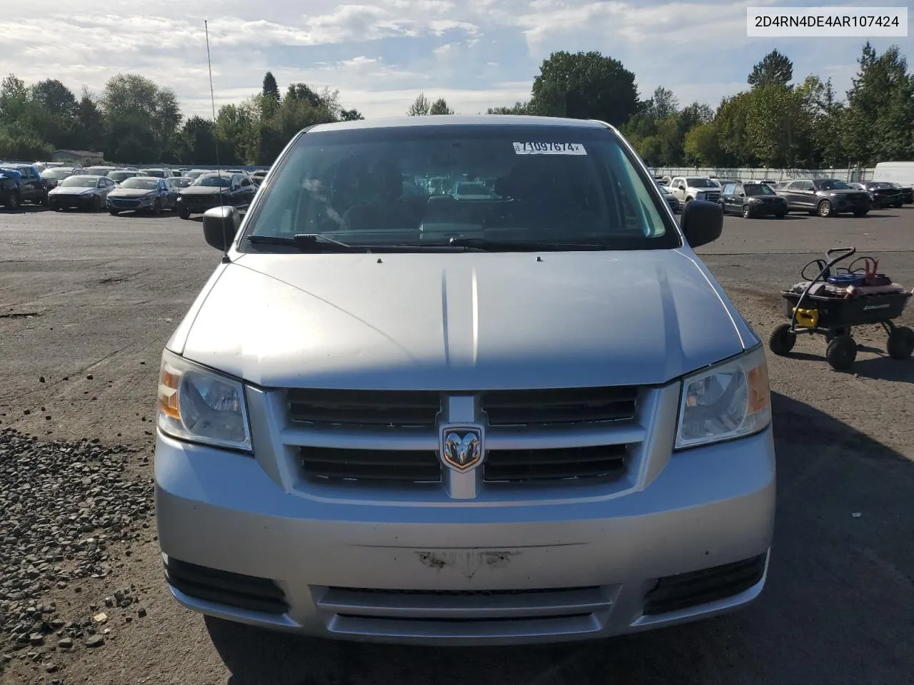 2D4RN4DE4AR107424 2010 Dodge Grand Caravan Se