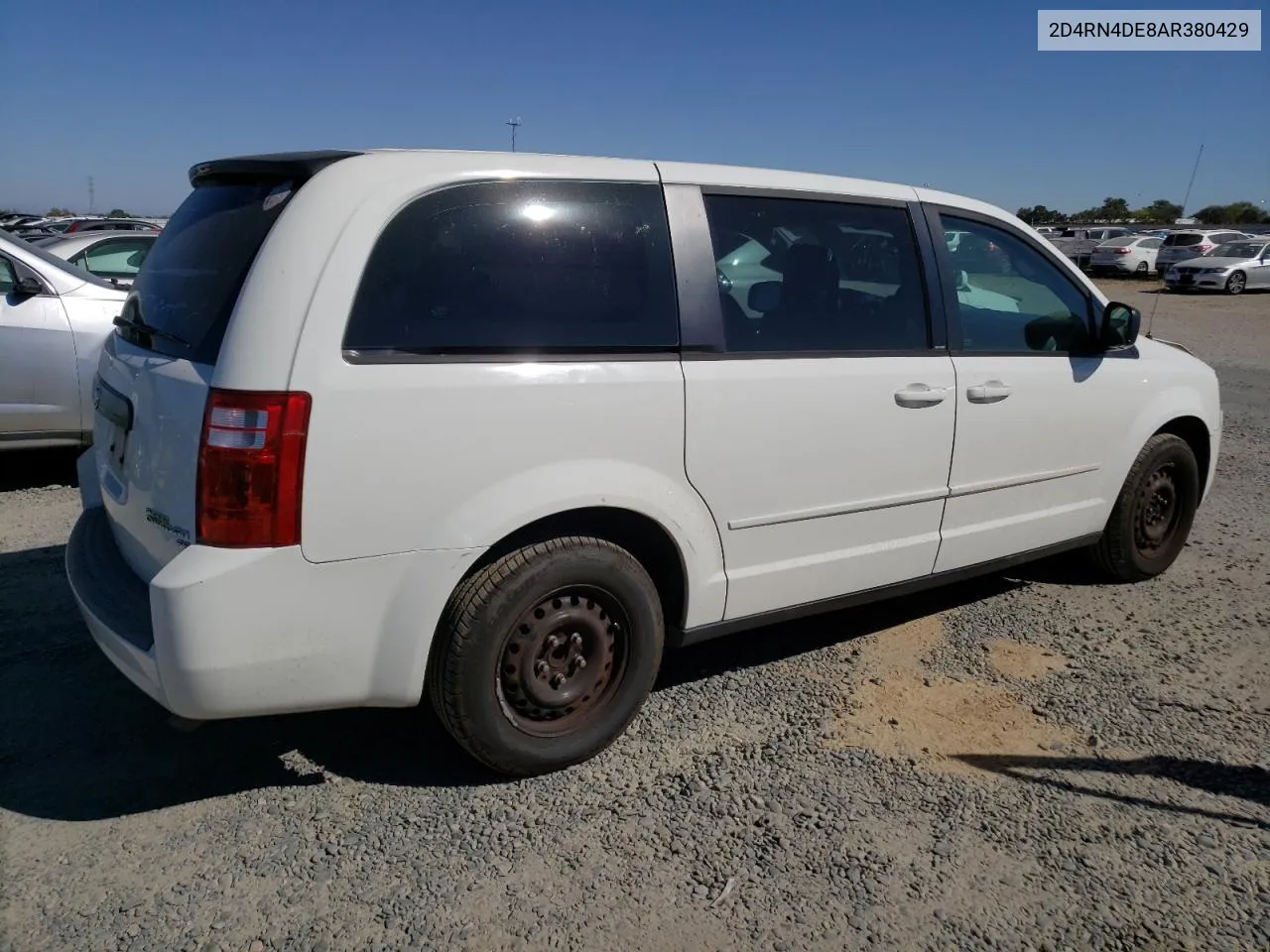 2010 Dodge Grand Caravan Se VIN: 2D4RN4DE8AR380429 Lot: 71420564