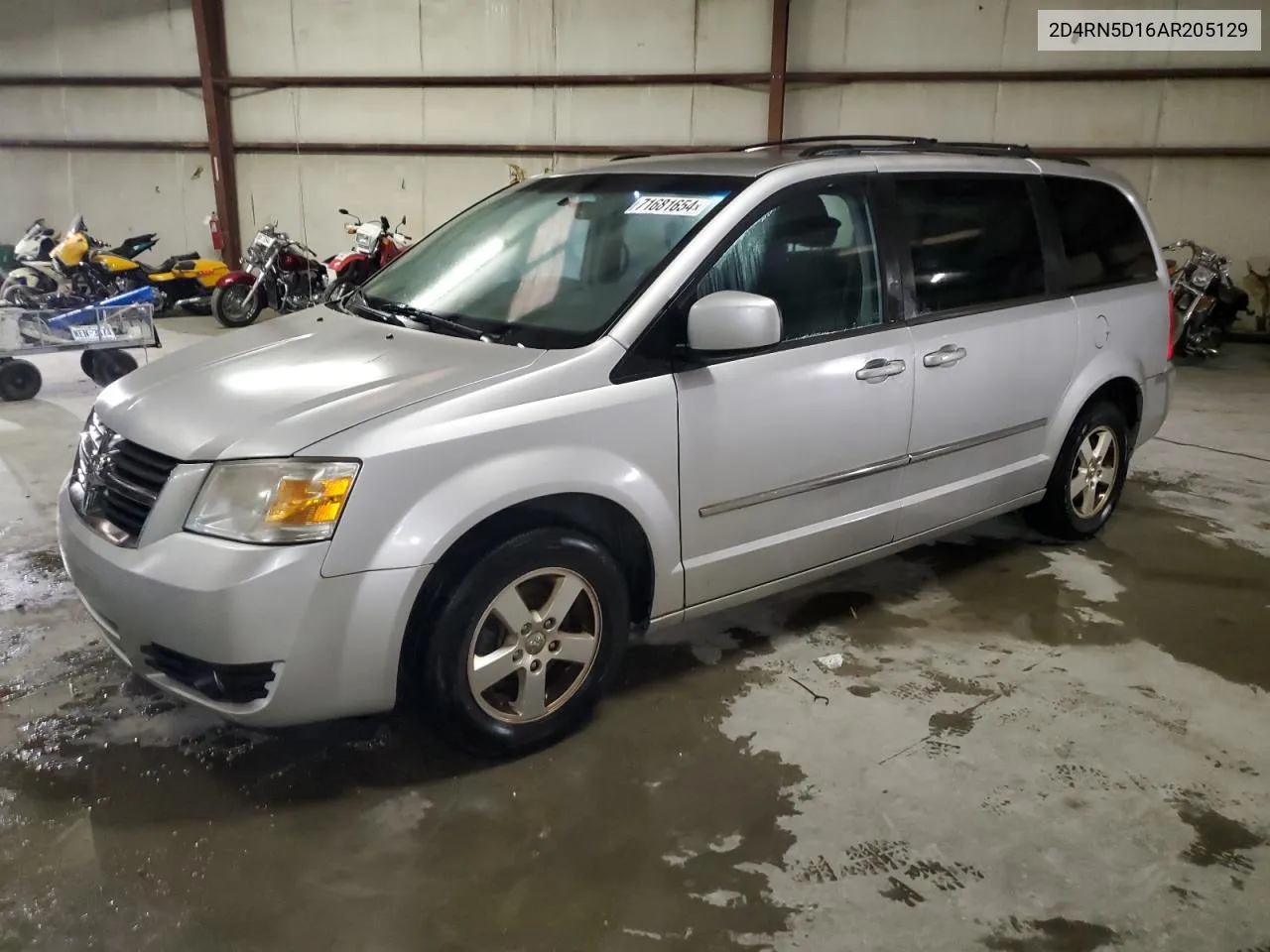 2010 Dodge Grand Caravan Sxt VIN: 2D4RN5D16AR205129 Lot: 71681654