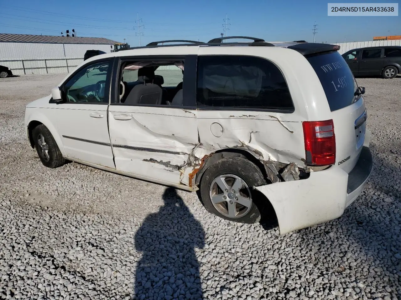 2D4RN5D15AR433638 2010 Dodge Grand Caravan Sxt
