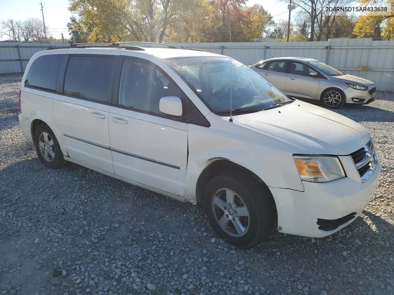 2D4RN5D15AR433638 2010 Dodge Grand Caravan Sxt