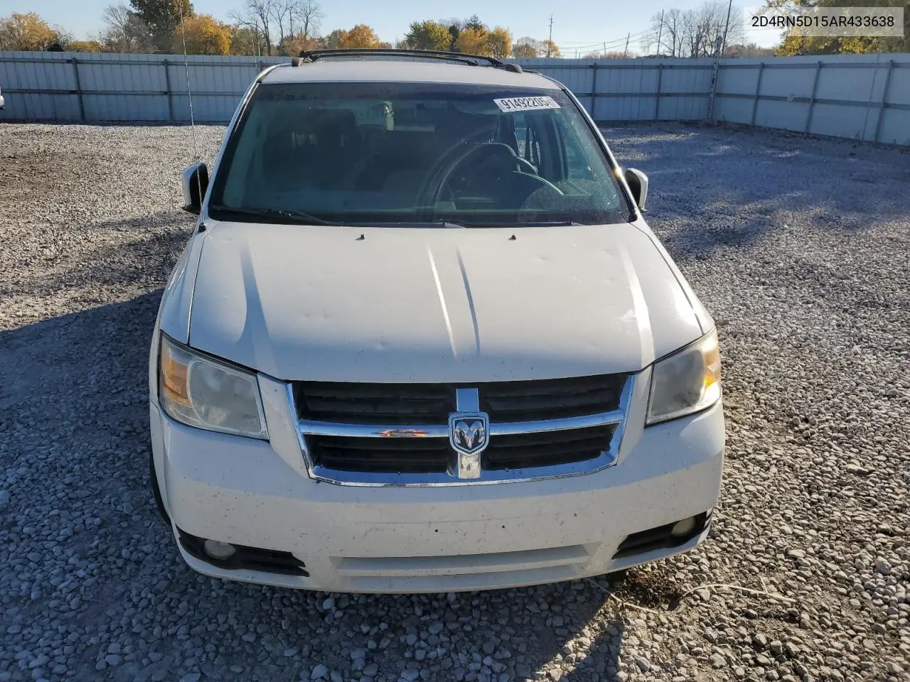 2D4RN5D15AR433638 2010 Dodge Grand Caravan Sxt