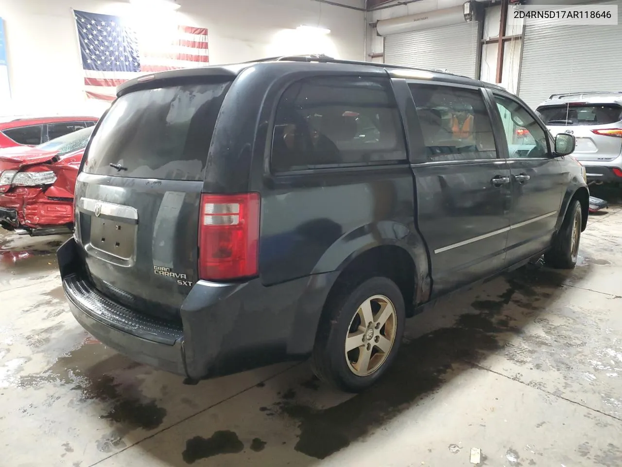 2010 Dodge Grand Caravan Sxt VIN: 2D4RN5D17AR118646 Lot: 76993473