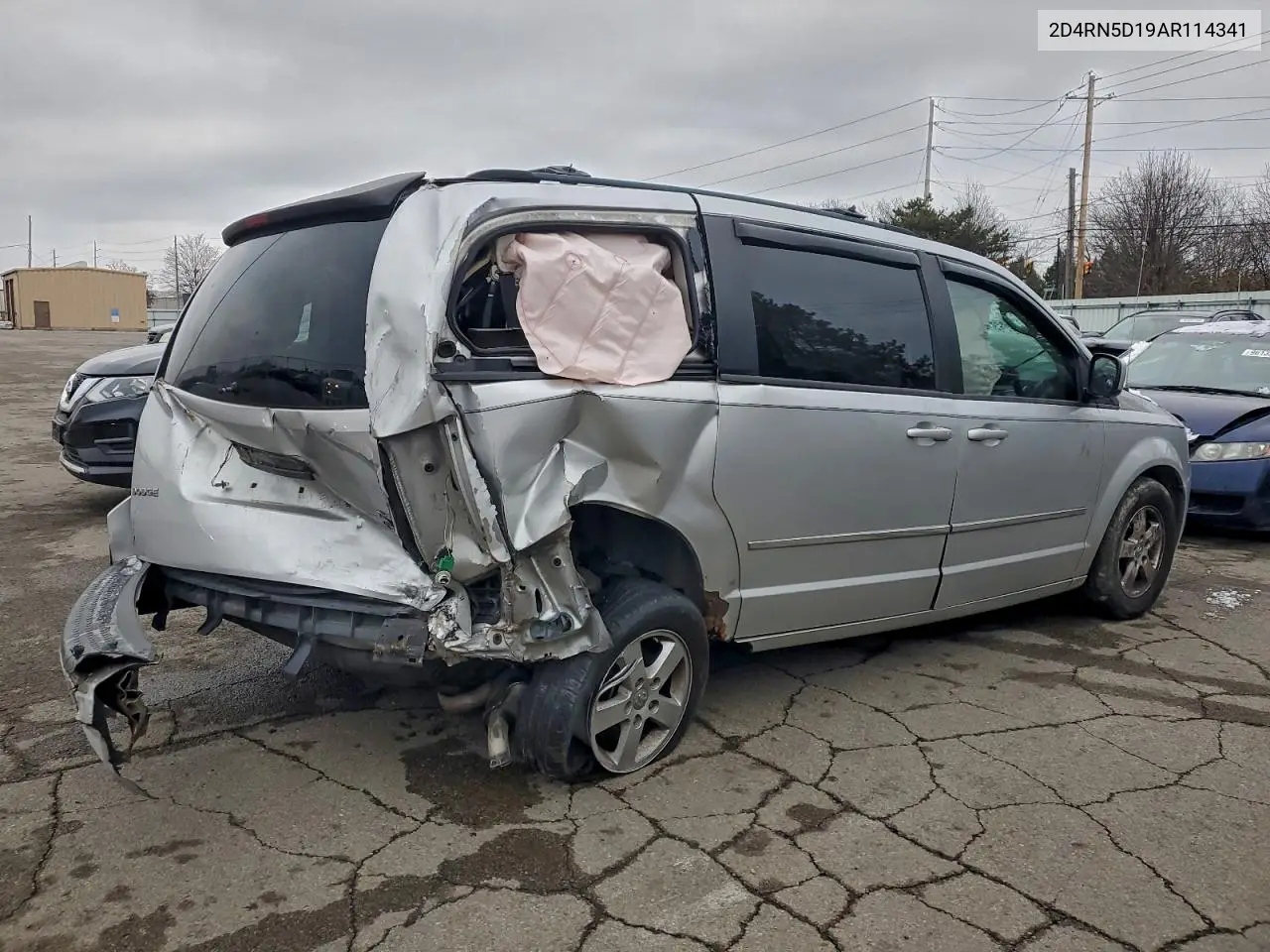 2D4RN5D19AR114341 2010 Dodge Grand Caravan Sxt