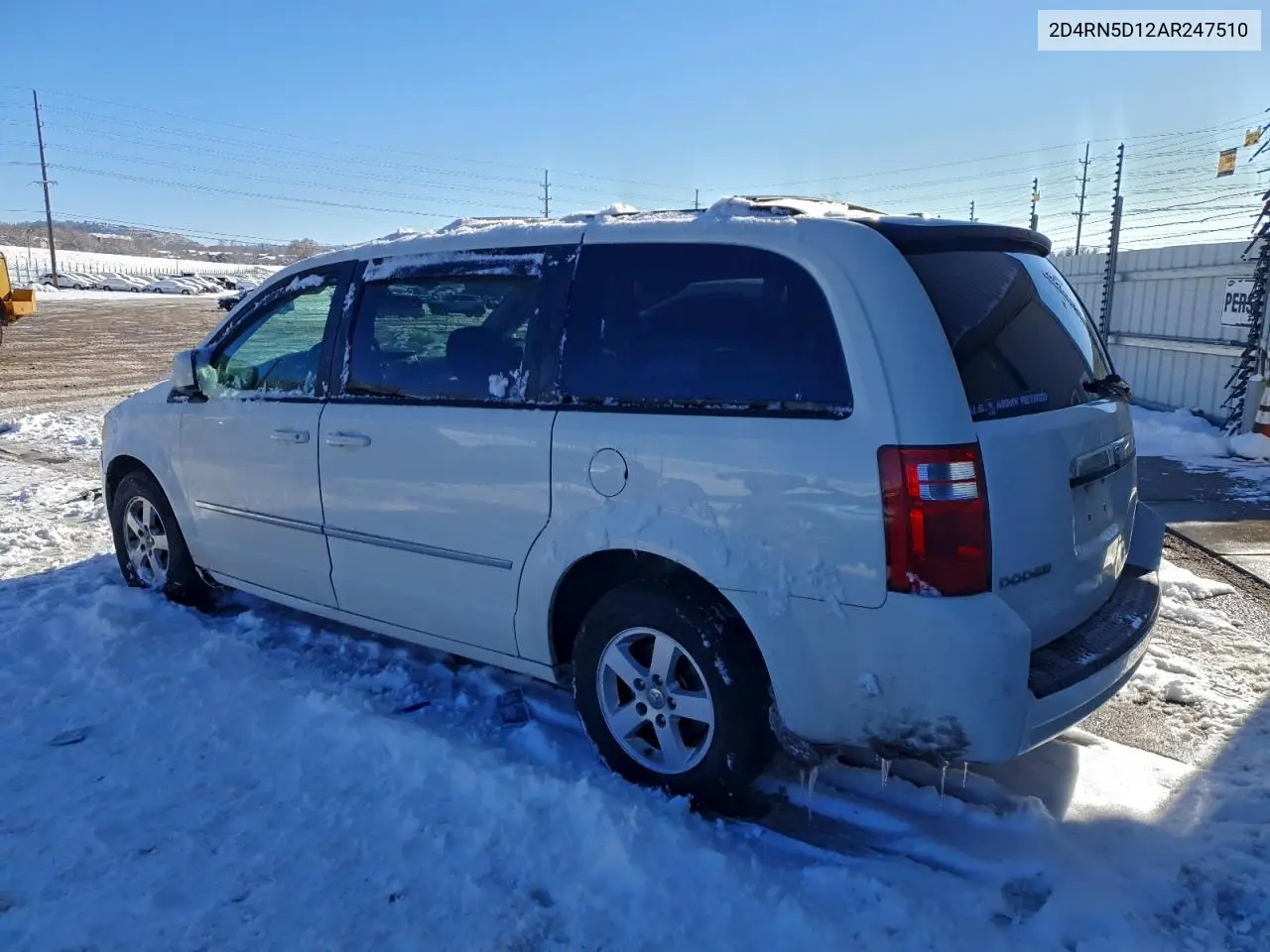 2D4RN5D12AR247510 2010 Dodge Grand Caravan Sxt