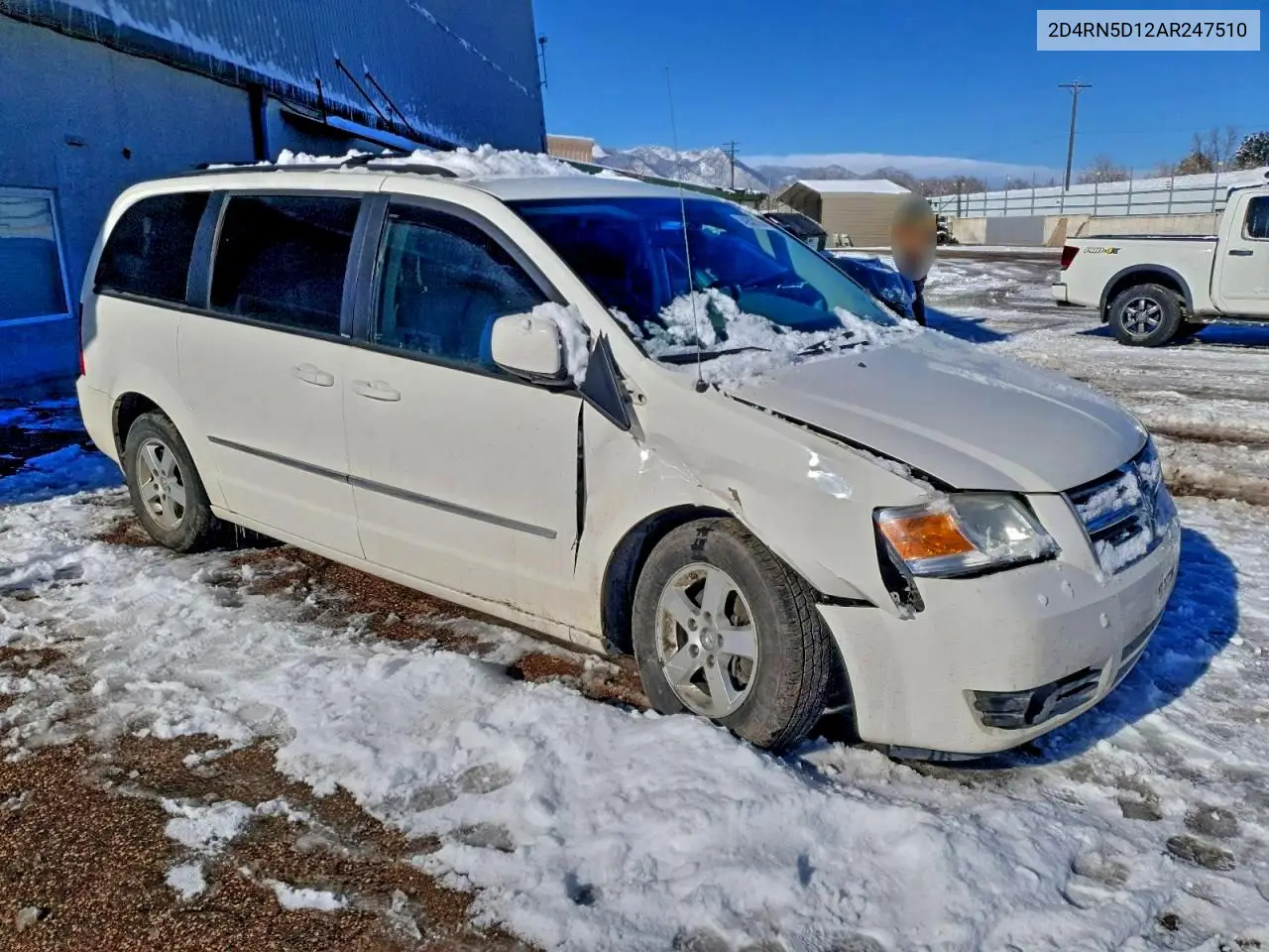 2D4RN5D12AR247510 2010 Dodge Grand Caravan Sxt