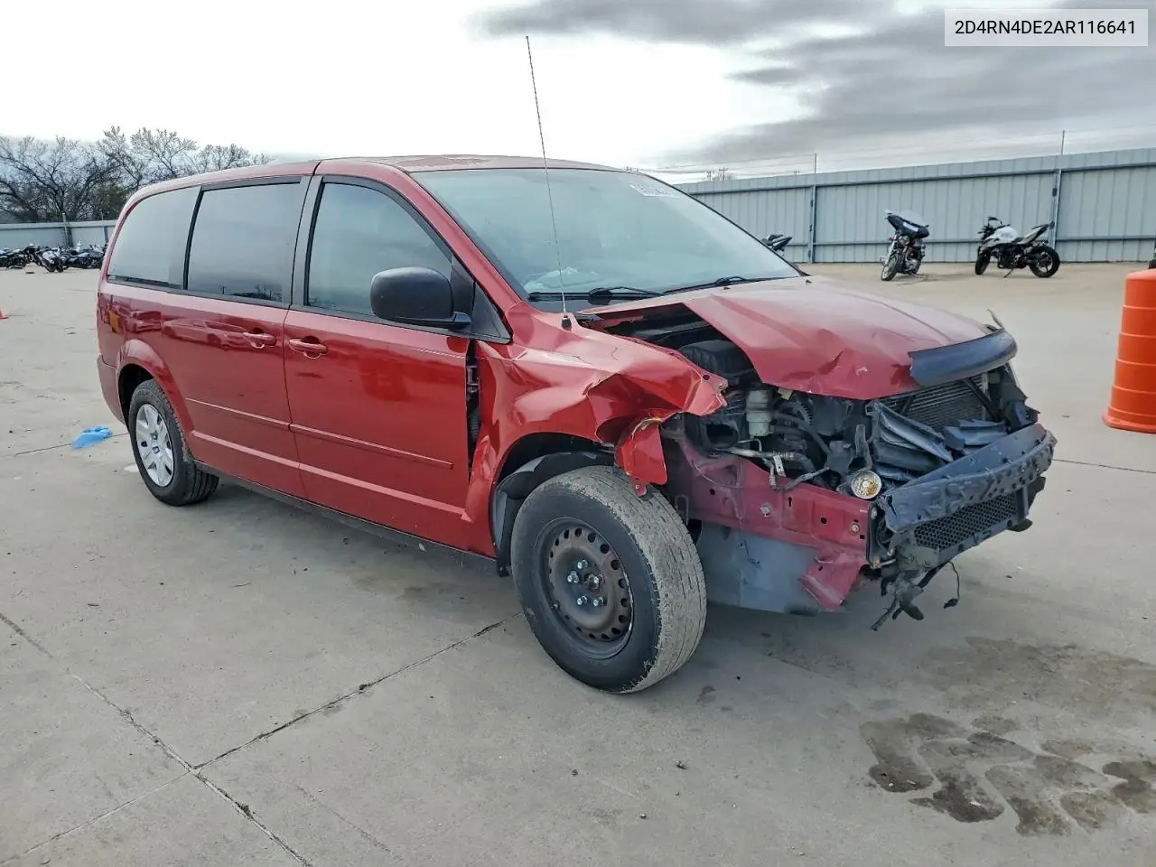 2D4RN4DE2AR116641 2010 Dodge Grand Caravan Se