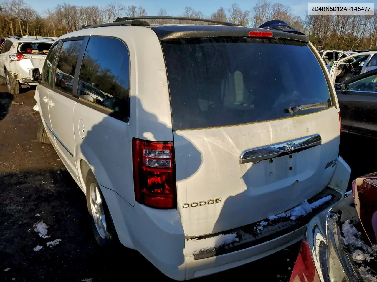 2D4RN5D12AR145477 2010 Dodge Grand Caravan Sxt