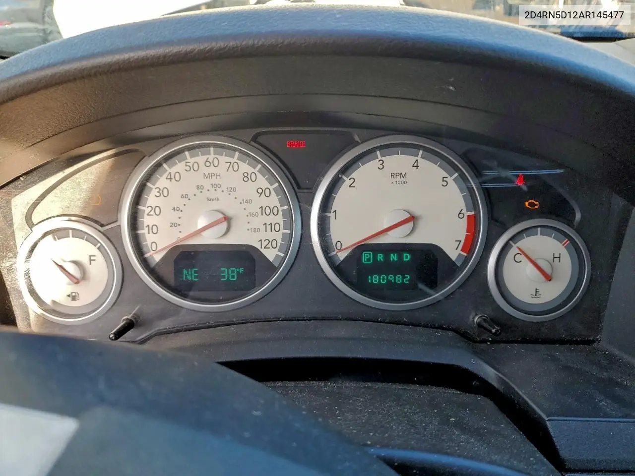 2D4RN5D12AR145477 2010 Dodge Grand Caravan Sxt