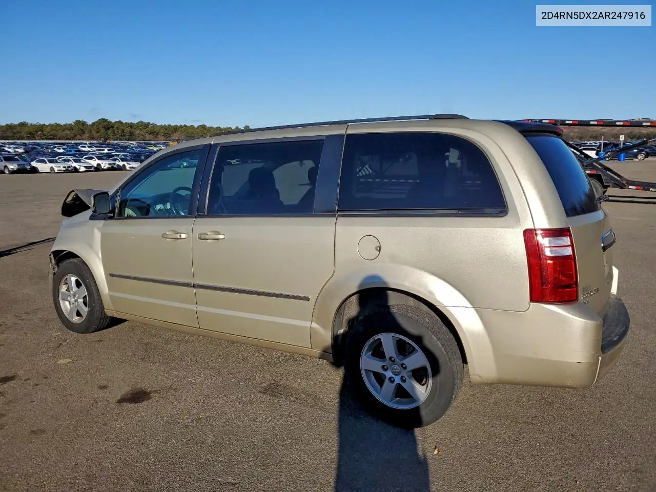 2D4RN5DX2AR247916 2010 Dodge Grand Caravan Sxt
