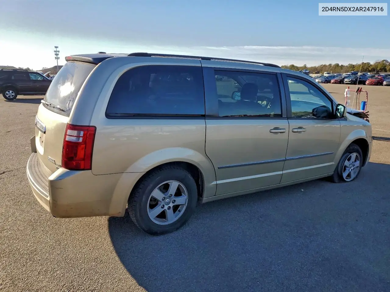 2D4RN5DX2AR247916 2010 Dodge Grand Caravan Sxt