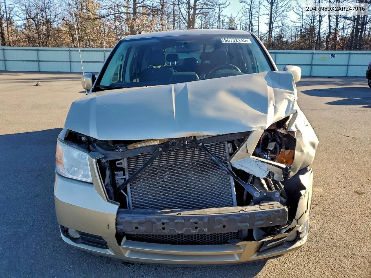 2D4RN5DX2AR247916 2010 Dodge Grand Caravan Sxt