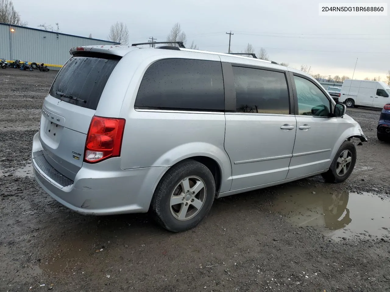 2011 Dodge Grand Caravan Crew VIN: 2D4RN5DG1BR688860 Lot: 48261834