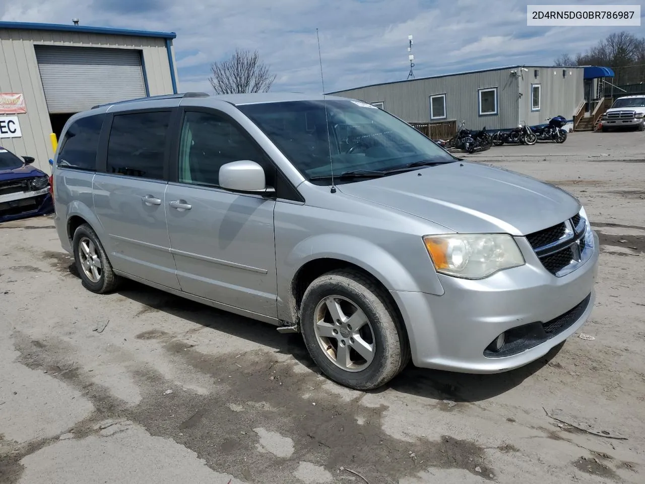 2011 Dodge Grand Caravan Crew VIN: 2D4RN5DG0BR786987 Lot: 50663444