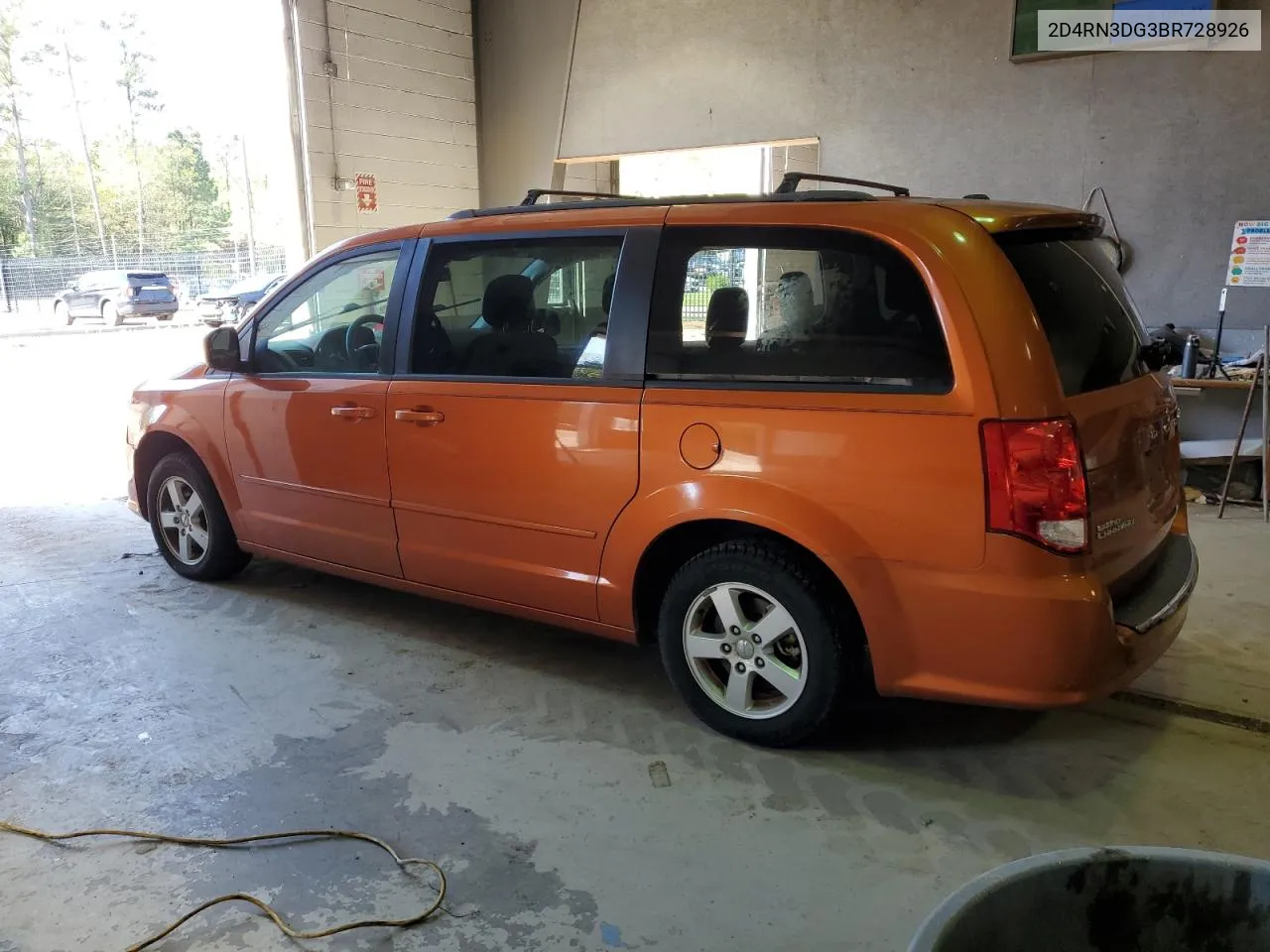 2011 Dodge Grand Caravan Mainstreet VIN: 2D4RN3DG3BR728926 Lot: 51093154