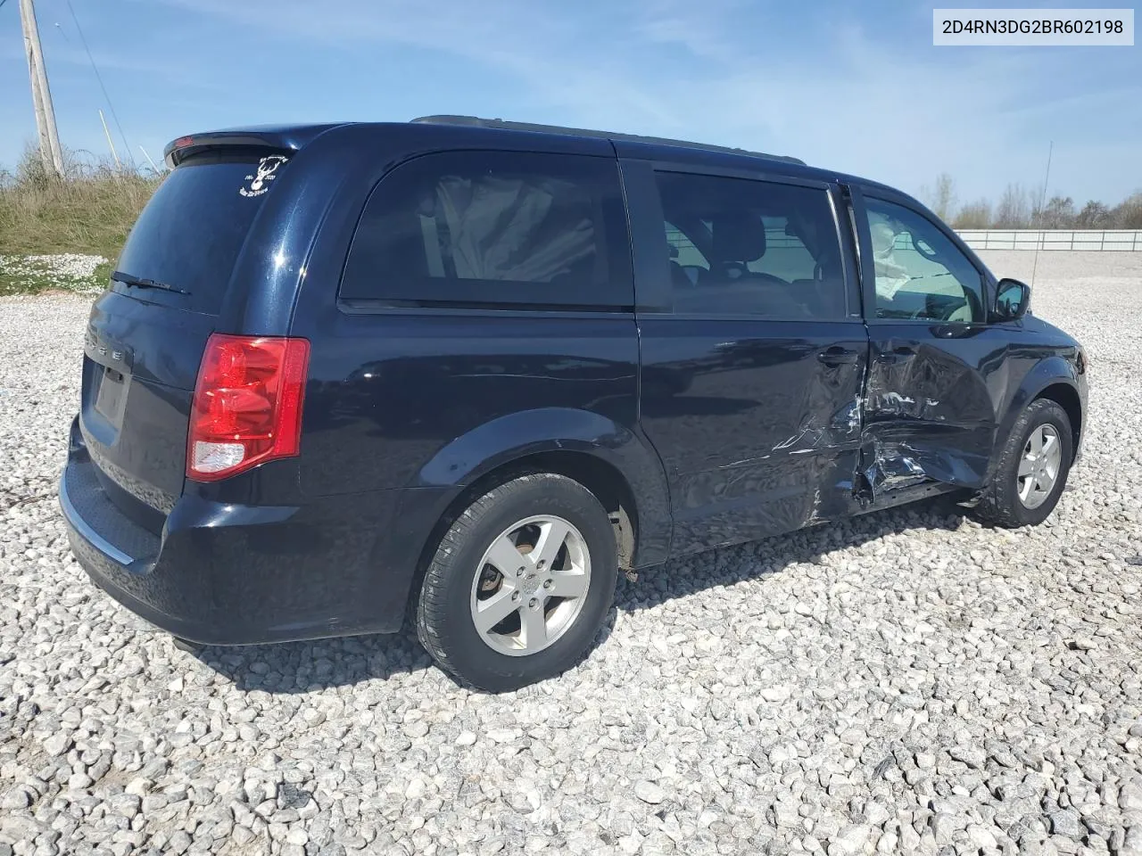 2011 Dodge Grand Caravan Mainstreet VIN: 2D4RN3DG2BR602198 Lot: 51168444