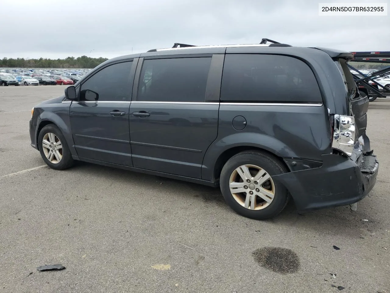 2011 Dodge Grand Caravan Crew VIN: 2D4RN5DG7BR632955 Lot: 51240674