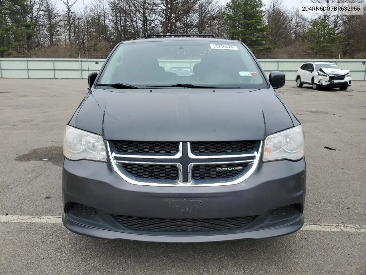 2011 Dodge Grand Caravan Crew VIN: 2D4RN5DG7BR632955 Lot: 51240674