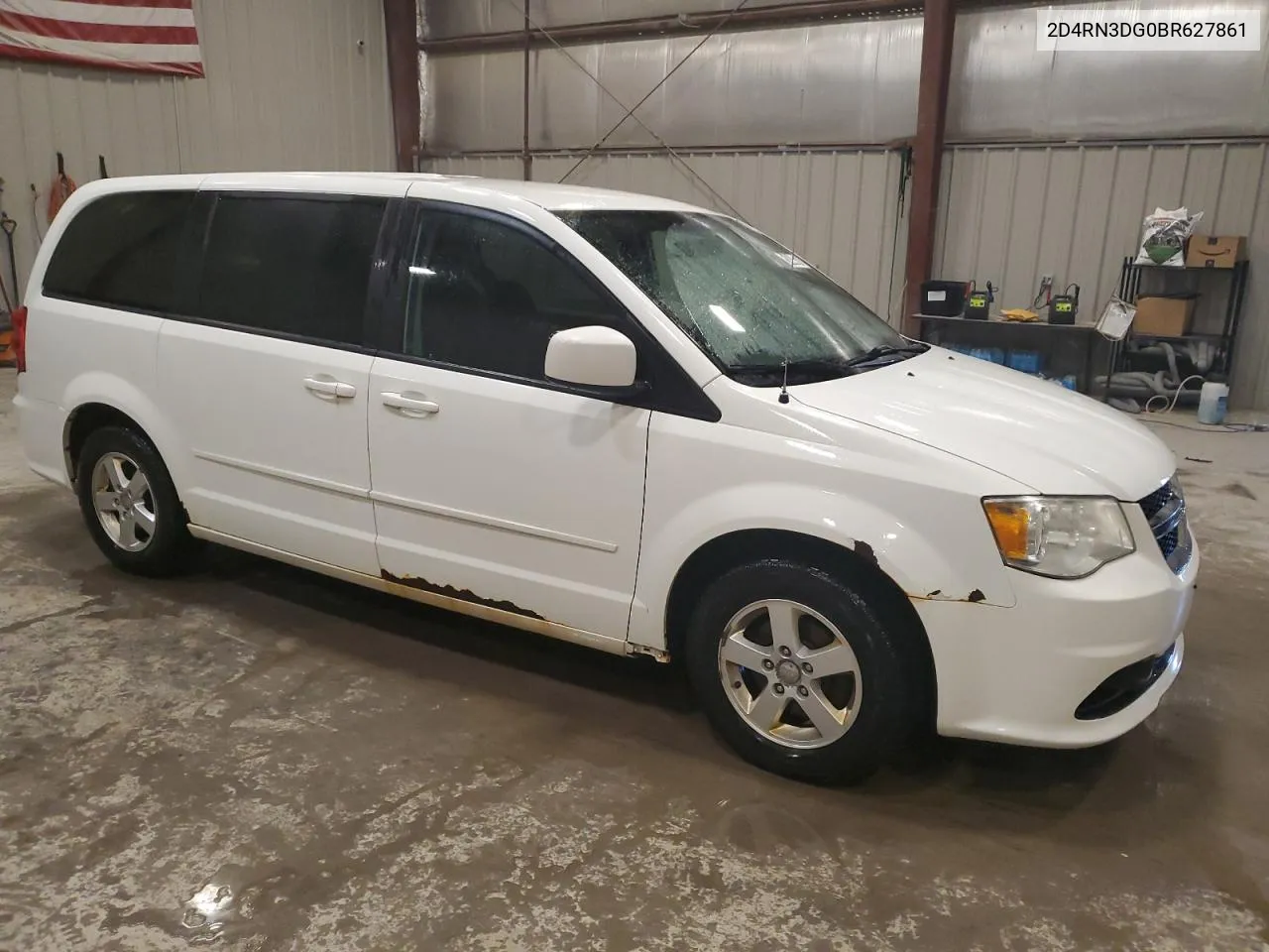 2011 Dodge Grand Caravan Mainstreet VIN: 2D4RN3DG0BR627861 Lot: 51618874