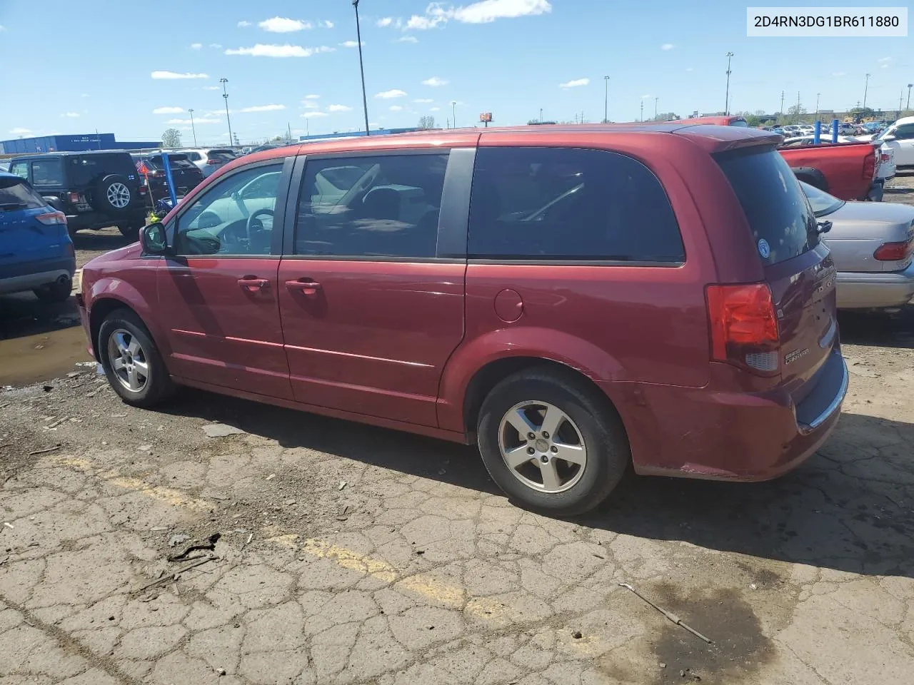 2011 Dodge Grand Caravan Mainstreet VIN: 2D4RN3DG1BR611880 Lot: 52802484