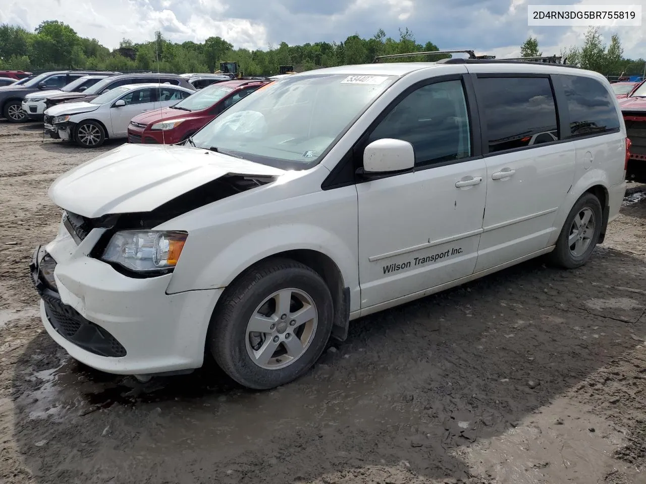 2011 Dodge Grand Caravan Mainstreet VIN: 2D4RN3DG5BR755819 Lot: 53440714