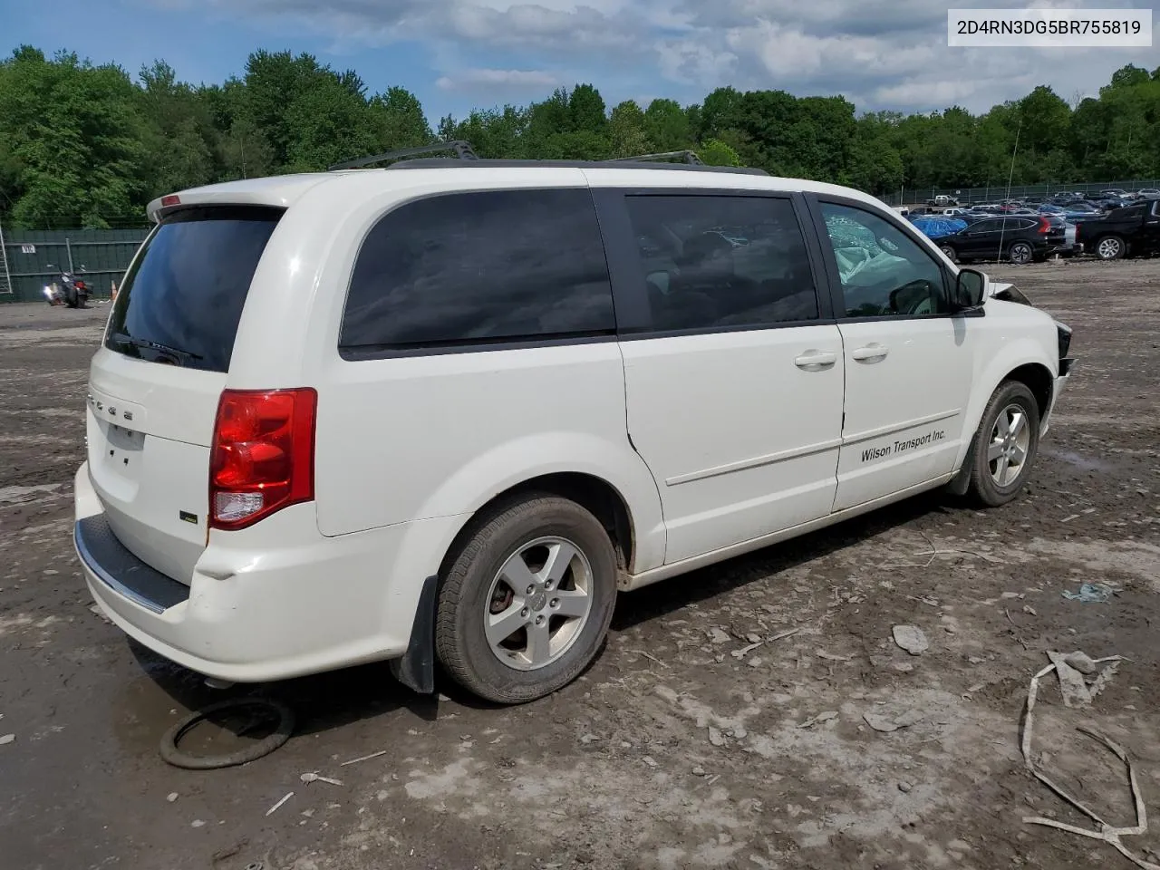 2011 Dodge Grand Caravan Mainstreet VIN: 2D4RN3DG5BR755819 Lot: 53440714