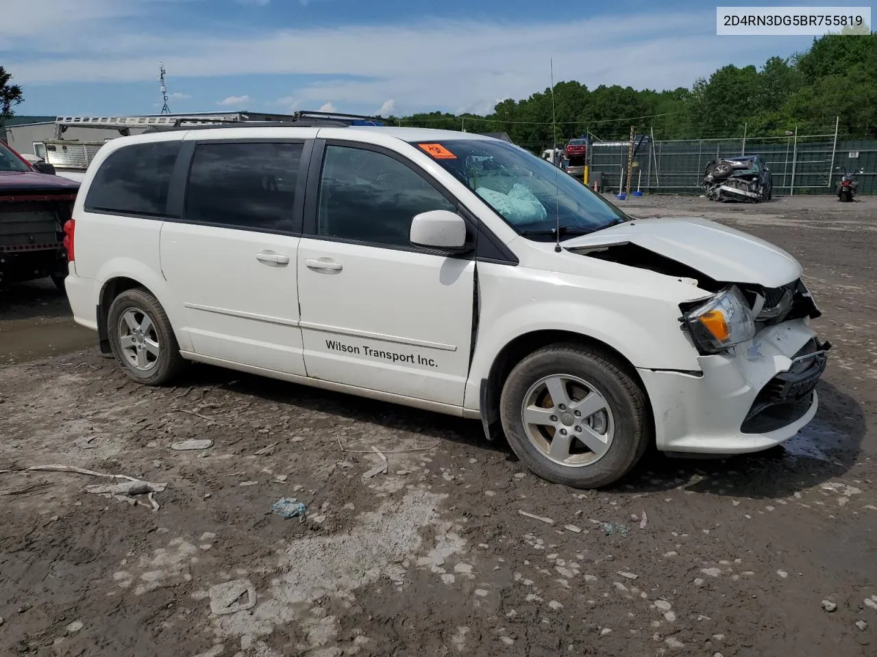 2011 Dodge Grand Caravan Mainstreet VIN: 2D4RN3DG5BR755819 Lot: 53440714