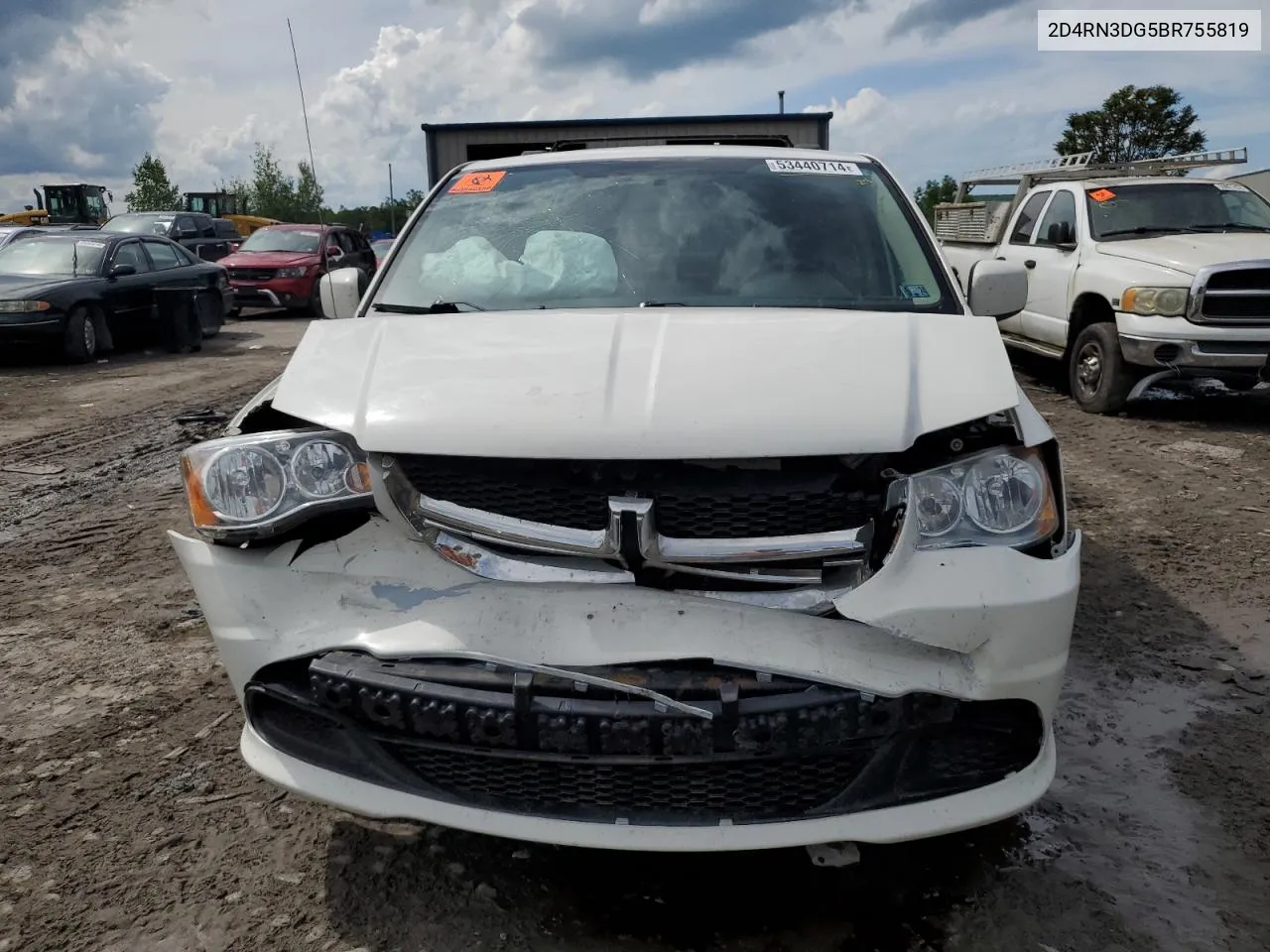 2D4RN3DG5BR755819 2011 Dodge Grand Caravan Mainstreet