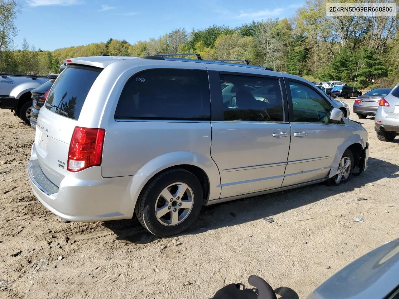 2011 Dodge Grand Caravan Crew VIN: 2D4RN5DG9BR660806 Lot: 53971274