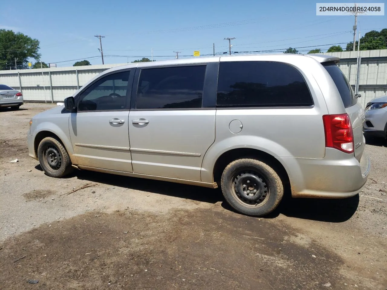 2011 Dodge Grand Caravan Express VIN: 2D4RN4DG0BR624058 Lot: 54379754