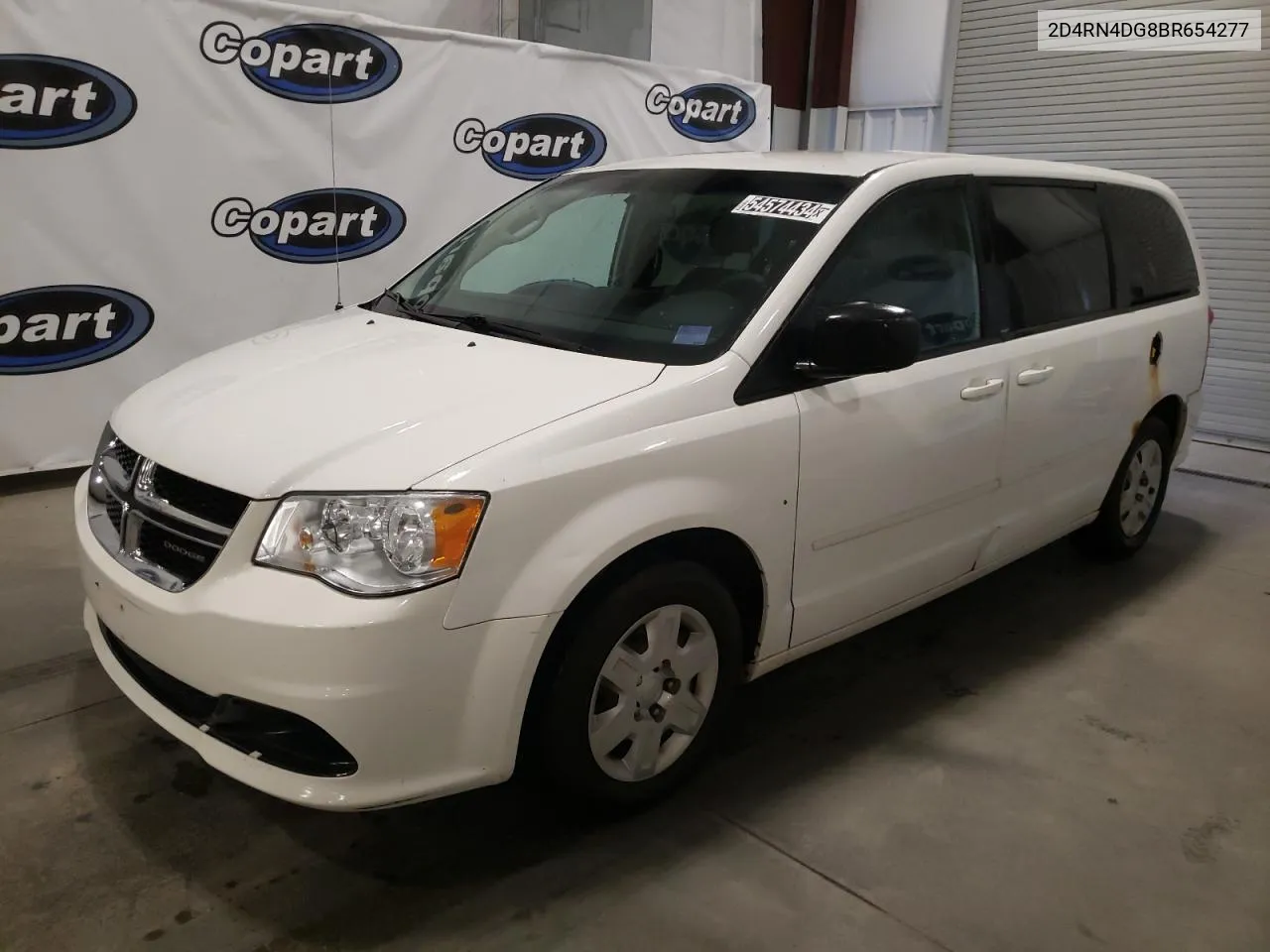 2011 Dodge Grand Caravan Express VIN: 2D4RN4DG8BR654277 Lot: 54574434