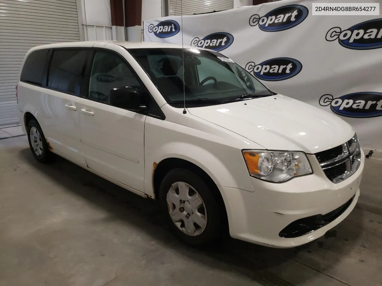 2011 Dodge Grand Caravan Express VIN: 2D4RN4DG8BR654277 Lot: 54574434