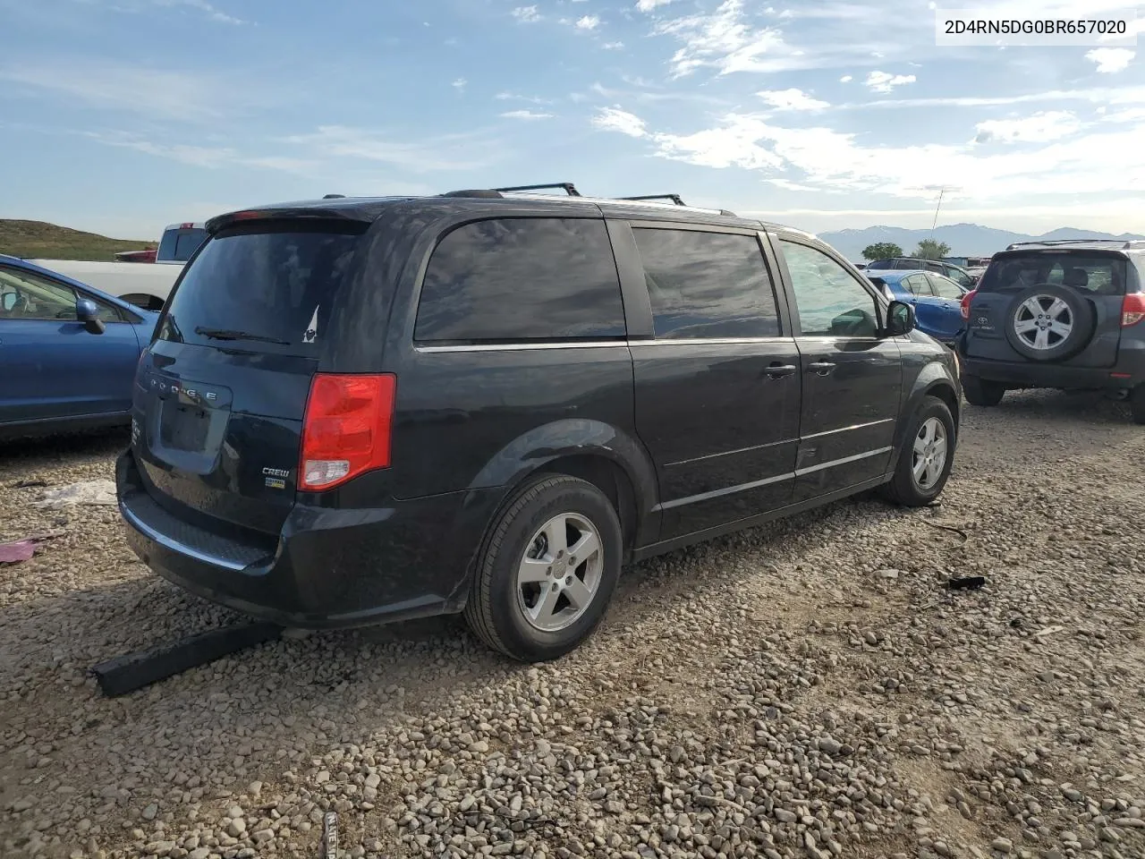 2011 Dodge Grand Caravan Crew VIN: 2D4RN5DG0BR657020 Lot: 54767034