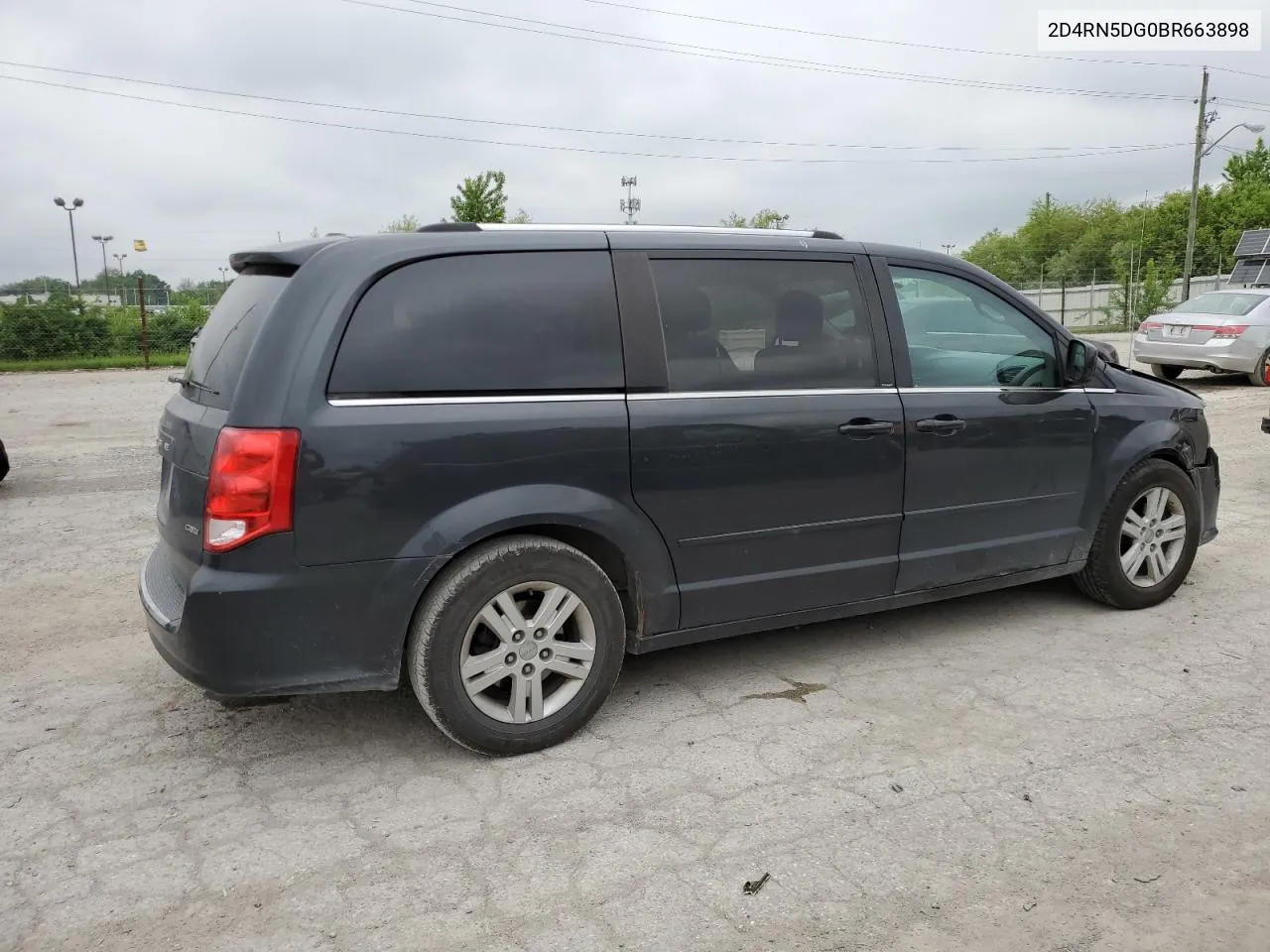 2011 Dodge Grand Caravan Crew VIN: 2D4RN5DG0BR663898 Lot: 54788324