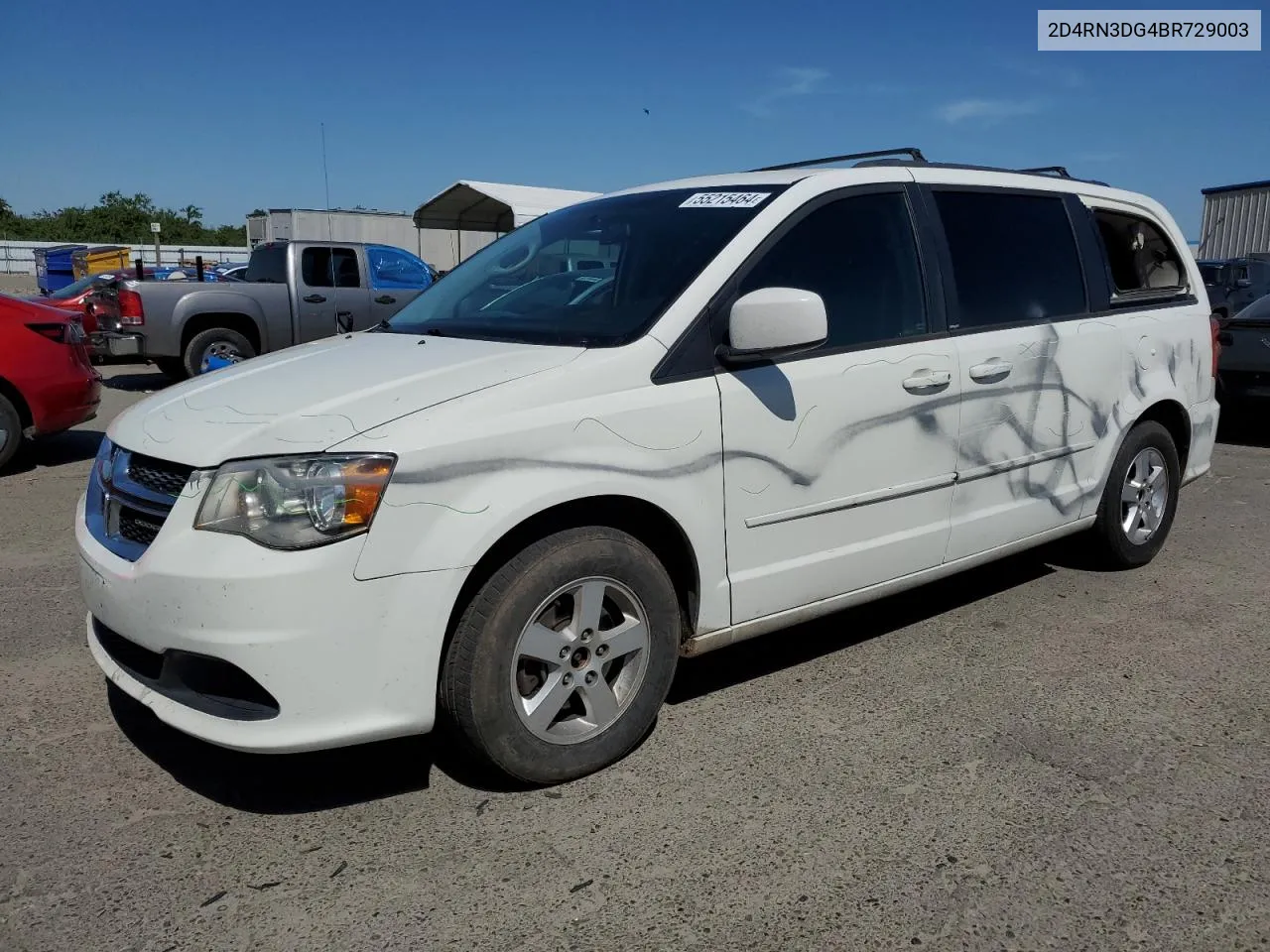 2011 Dodge Grand Caravan Mainstreet VIN: 2D4RN3DG4BR729003 Lot: 55215464