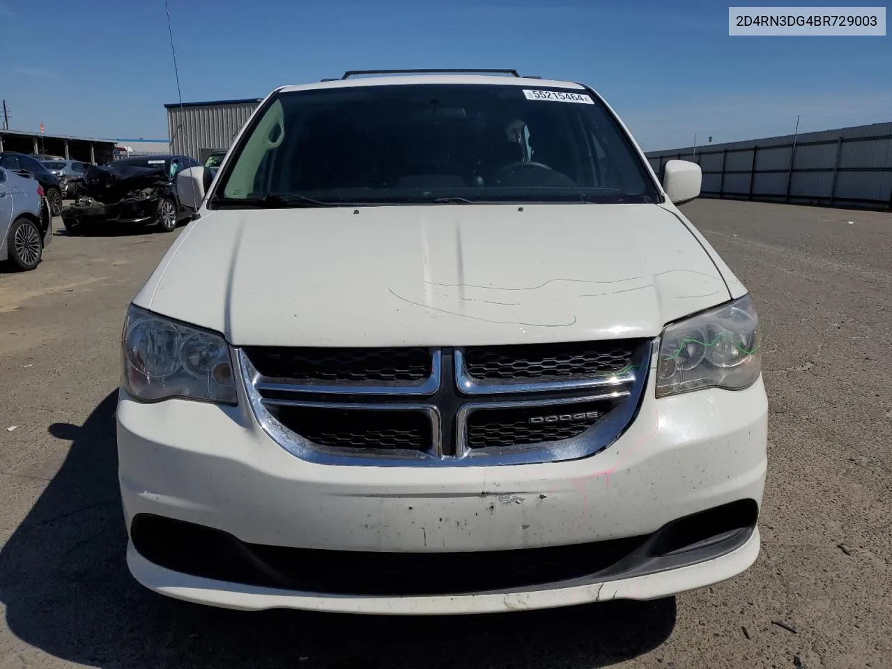 2011 Dodge Grand Caravan Mainstreet VIN: 2D4RN3DG4BR729003 Lot: 55215464