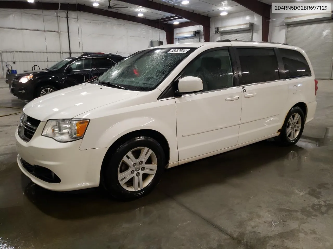 2011 Dodge Grand Caravan Crew VIN: 2D4RN5DG2BR697129 Lot: 55467994