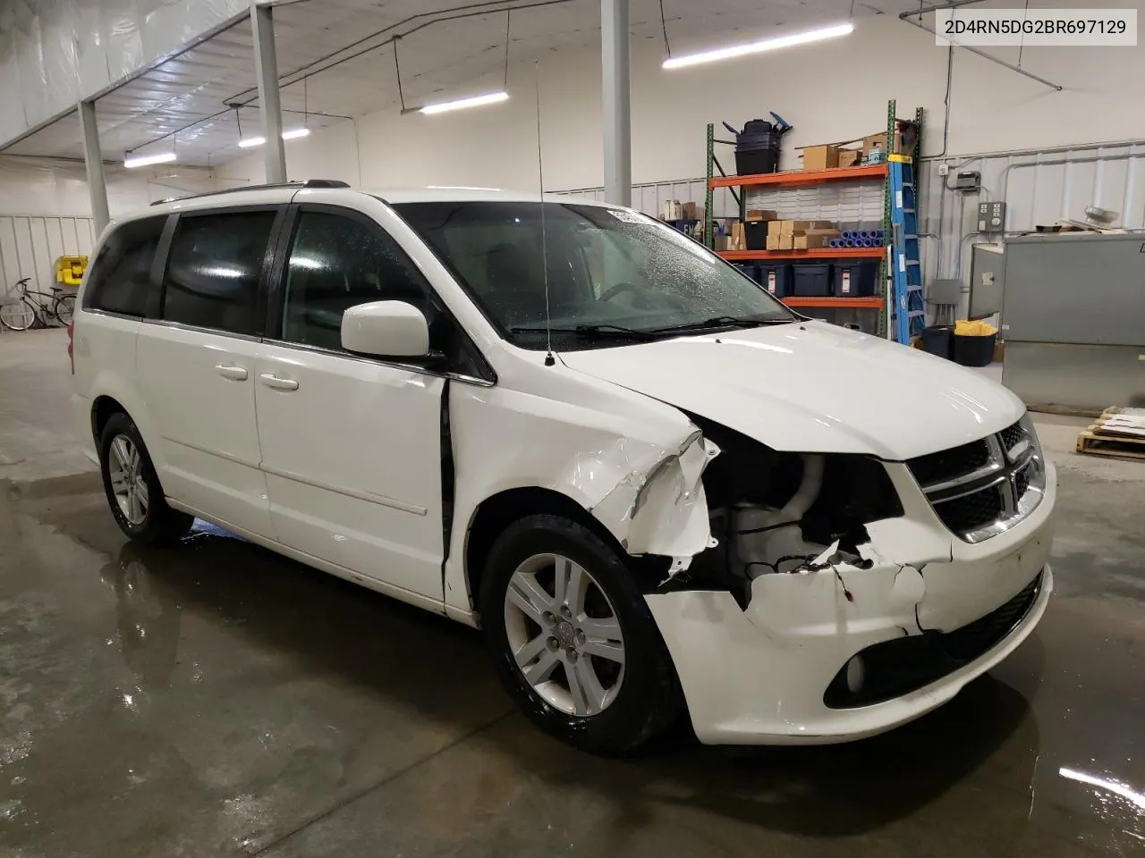 2011 Dodge Grand Caravan Crew VIN: 2D4RN5DG2BR697129 Lot: 55467994