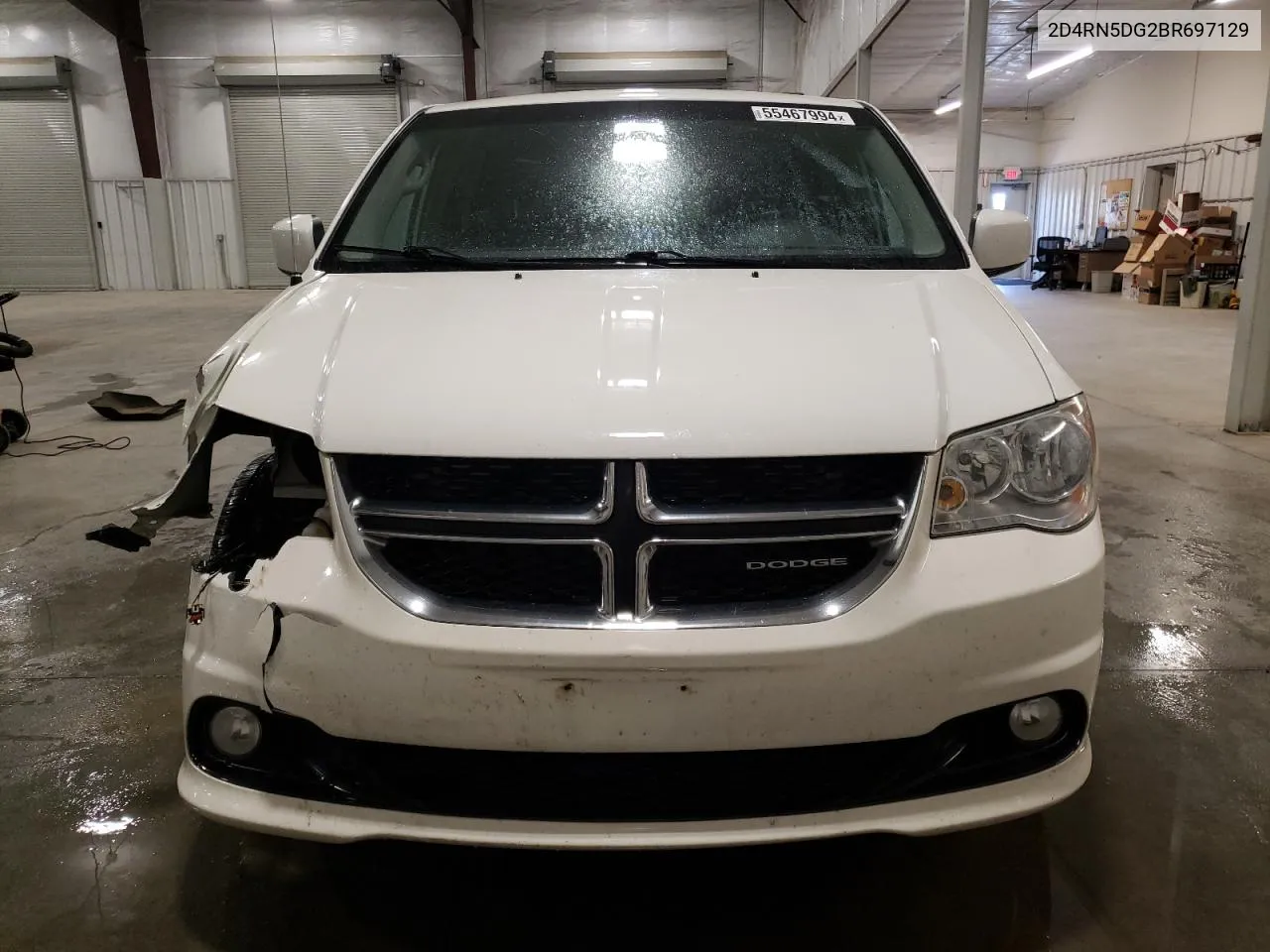 2D4RN5DG2BR697129 2011 Dodge Grand Caravan Crew