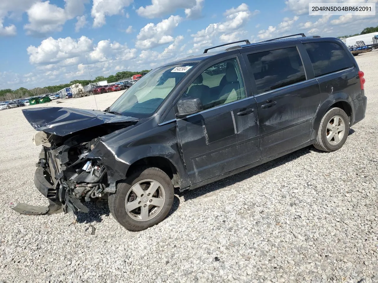 2011 Dodge Grand Caravan Crew VIN: 2D4RN5DG4BR662091 Lot: 55482904