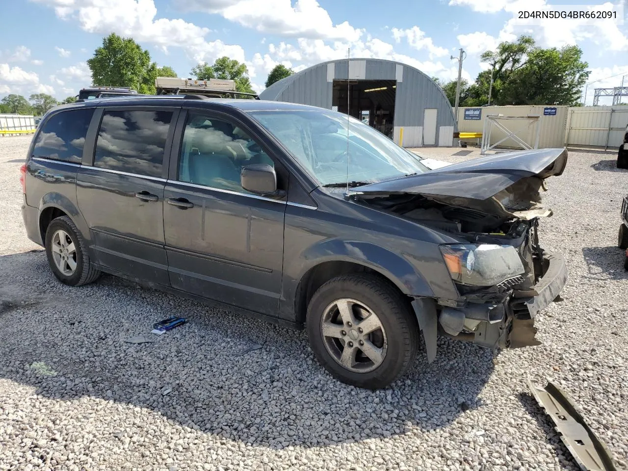 2011 Dodge Grand Caravan Crew VIN: 2D4RN5DG4BR662091 Lot: 55482904