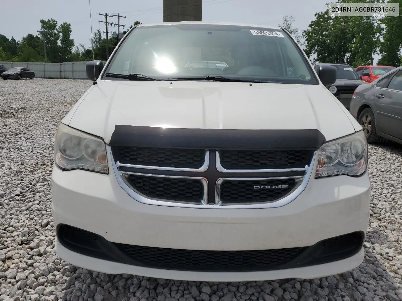 2011 Dodge Grand Caravan C/V VIN: 2D4RN1AG0BR731646 Lot: 55605394