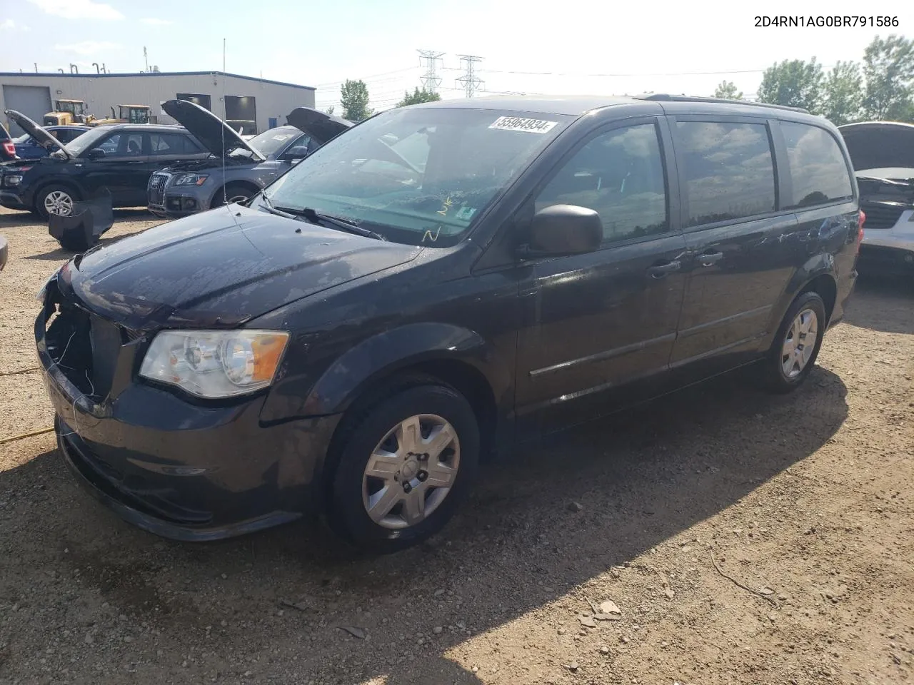 2D4RN1AG0BR791586 2011 Dodge Grand Caravan C/V