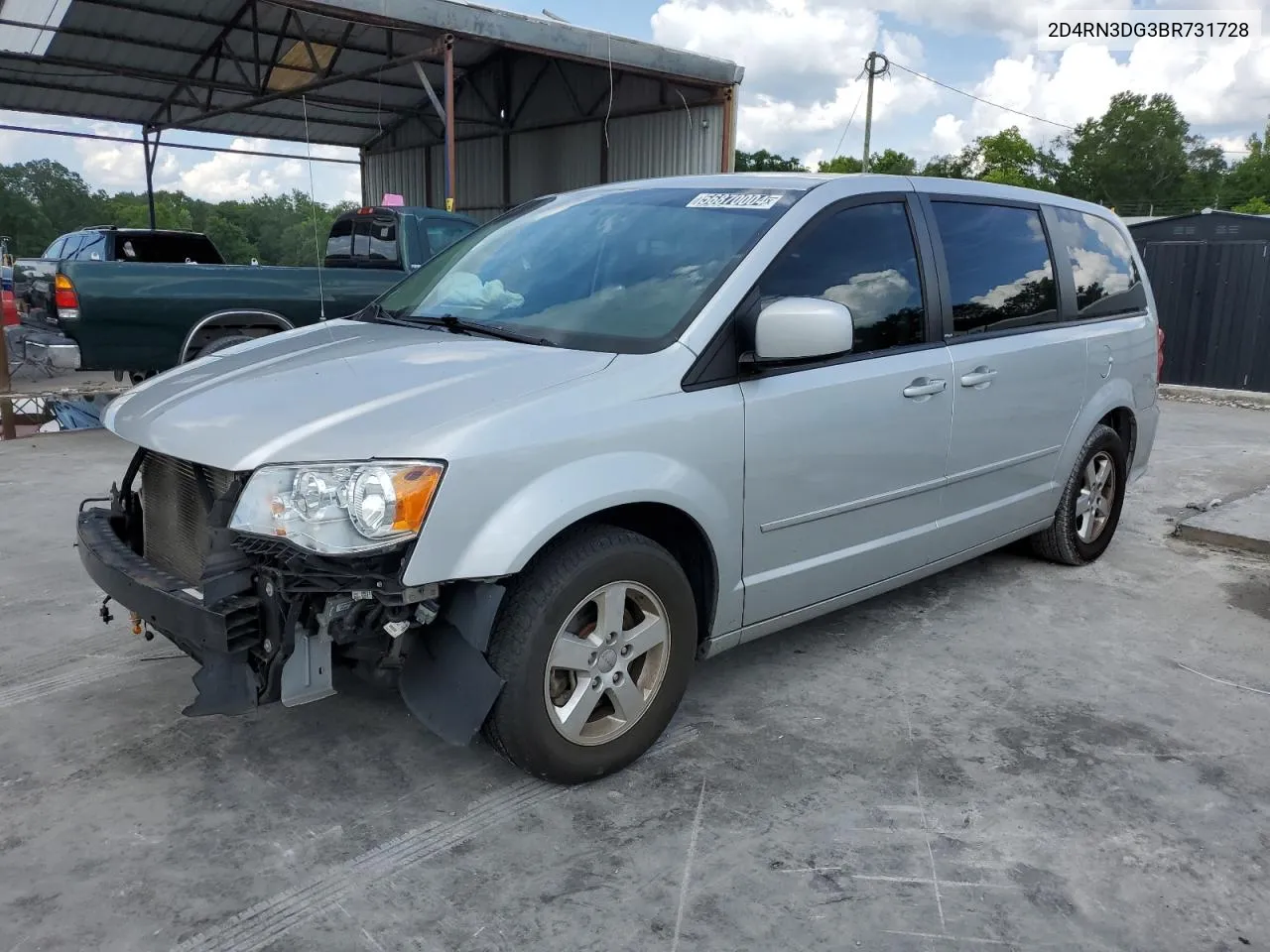 2011 Dodge Grand Caravan Mainstreet VIN: 2D4RN3DG3BR731728 Lot: 56870004