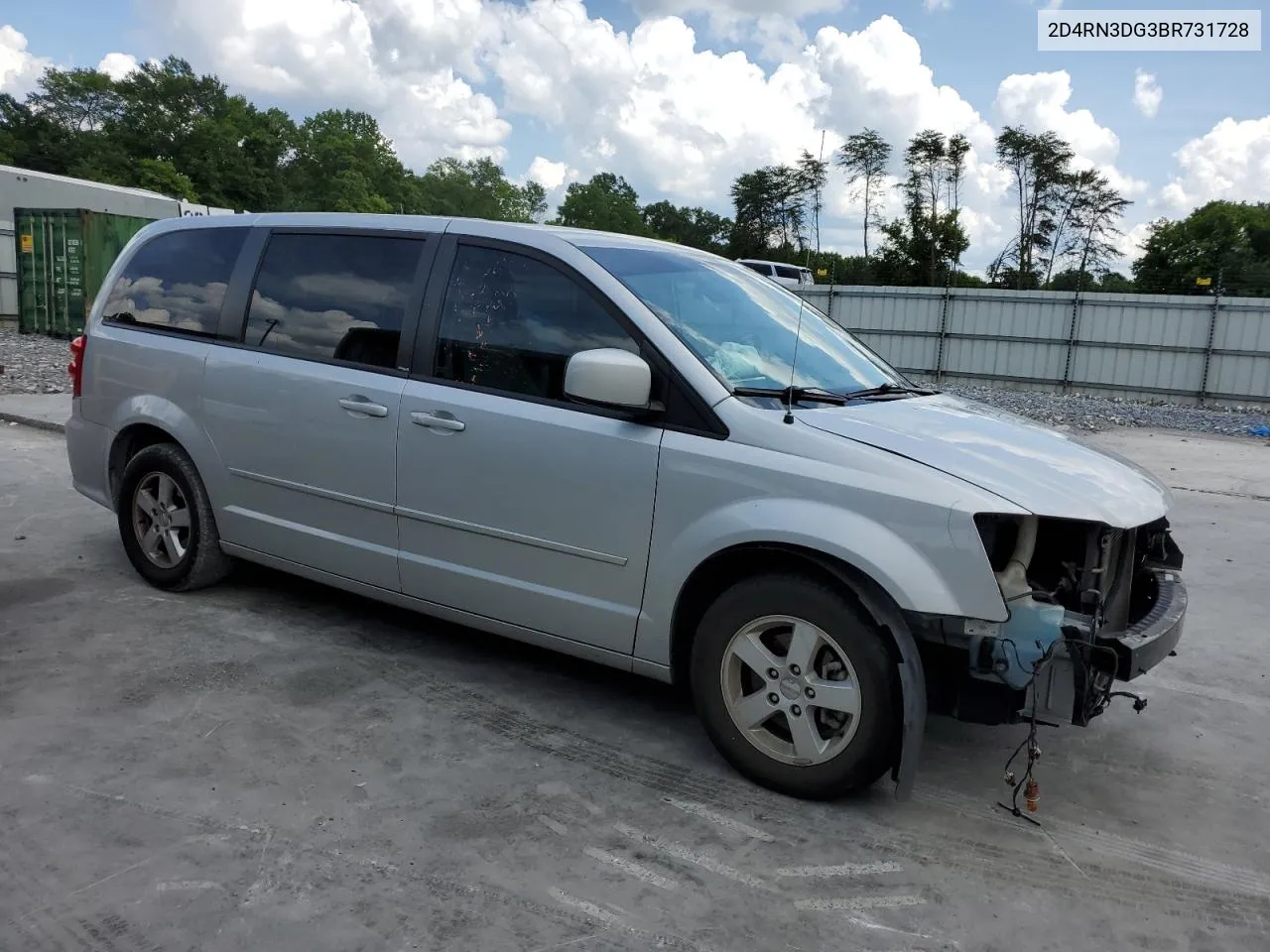 2011 Dodge Grand Caravan Mainstreet VIN: 2D4RN3DG3BR731728 Lot: 56870004