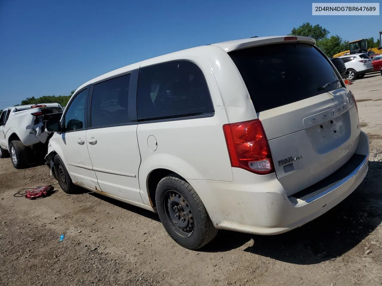 2011 Dodge Grand Caravan Express VIN: 2D4RN4DG7BR647689 Lot: 57327754